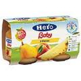 HERO BABY 3 frutas pack 2 x 130 grs